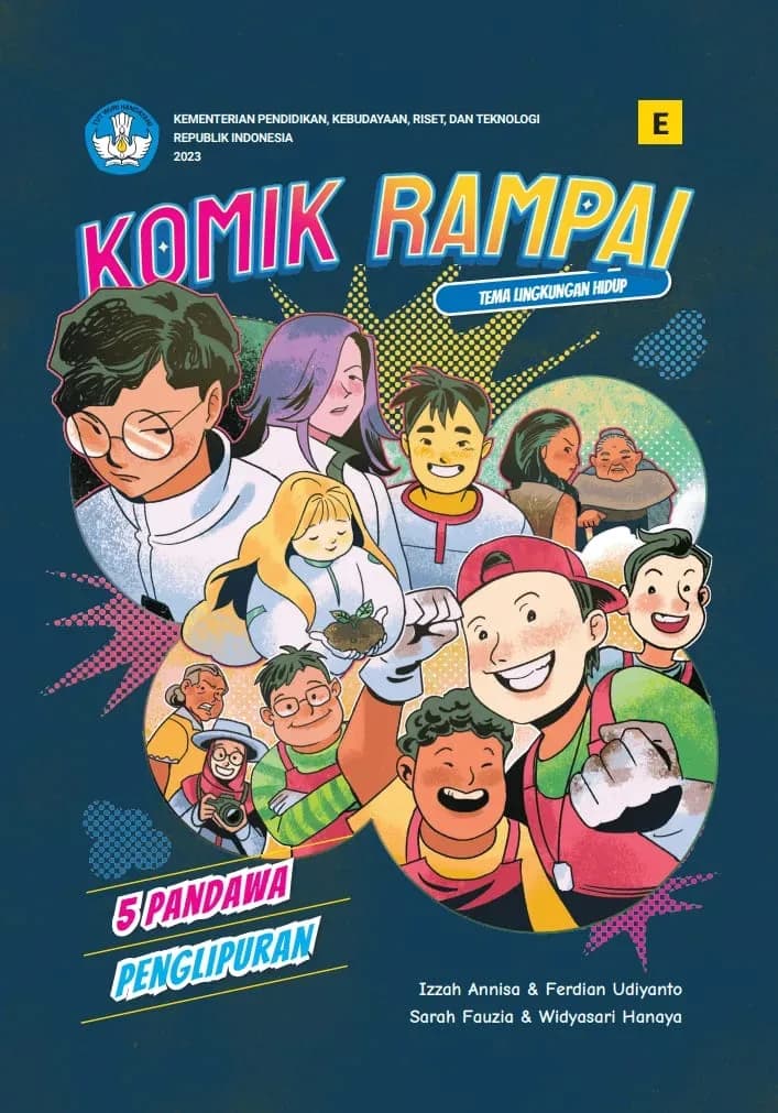 Komik Rampai Tema Lingkungan Hidup : 5 Pandawa & Penglipuran